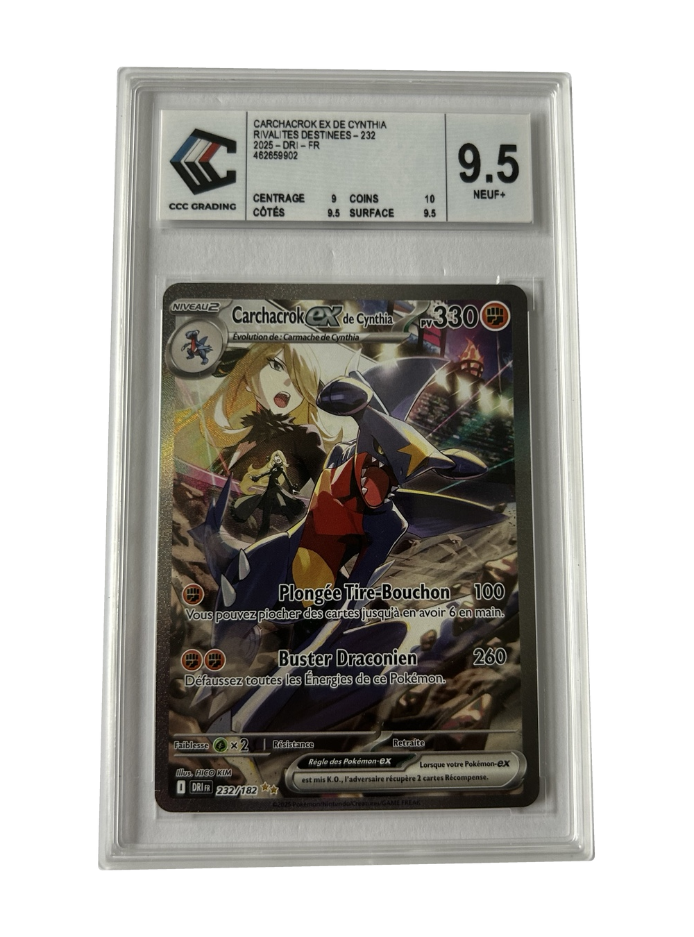 Carchacrok ex de Cynthia 232/182 — Rivalités Destinées — CCC 9,5 — Français — recto