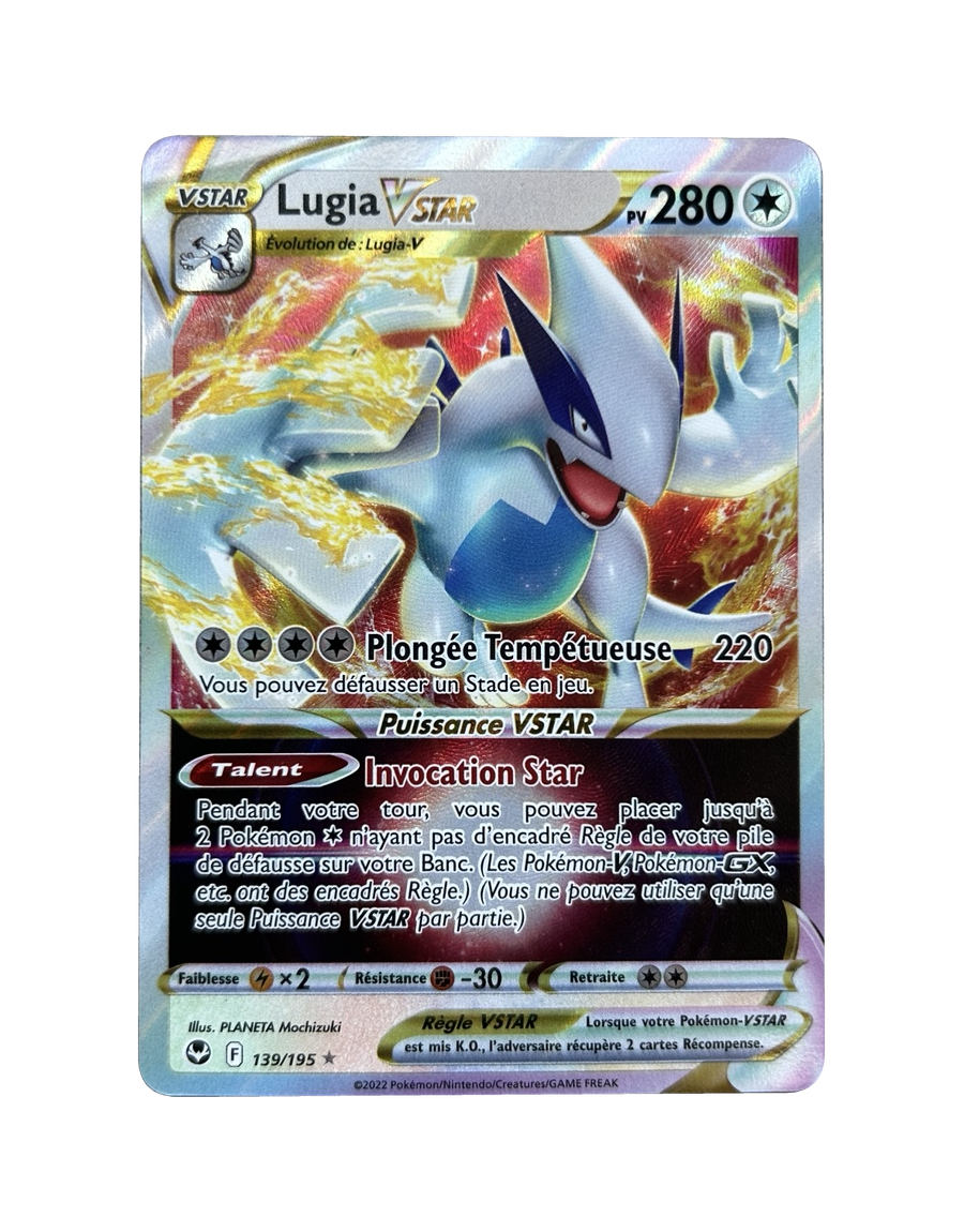 Lugia VSTAR 139/195 — Français — recto