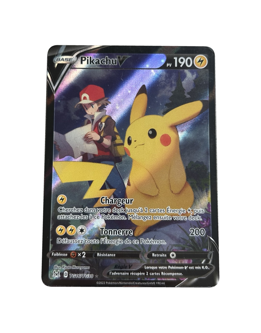 Pikachu V TG16/TG30 — Français — recto