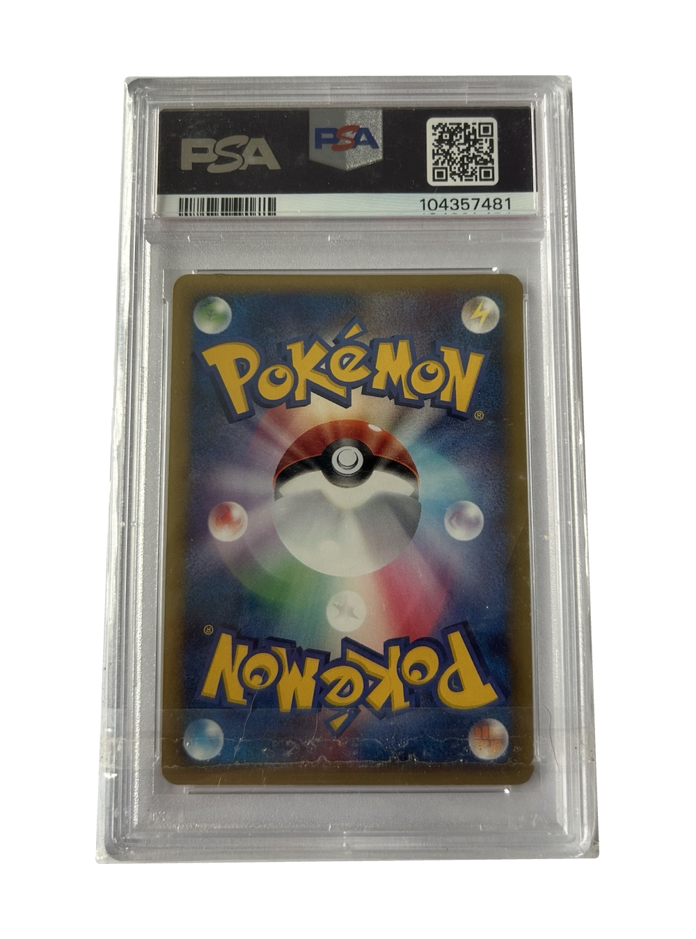 Tyranocif ex 093/106 — Golden Sky, Silvery Ocean — PSA 8 — Japonais — verso